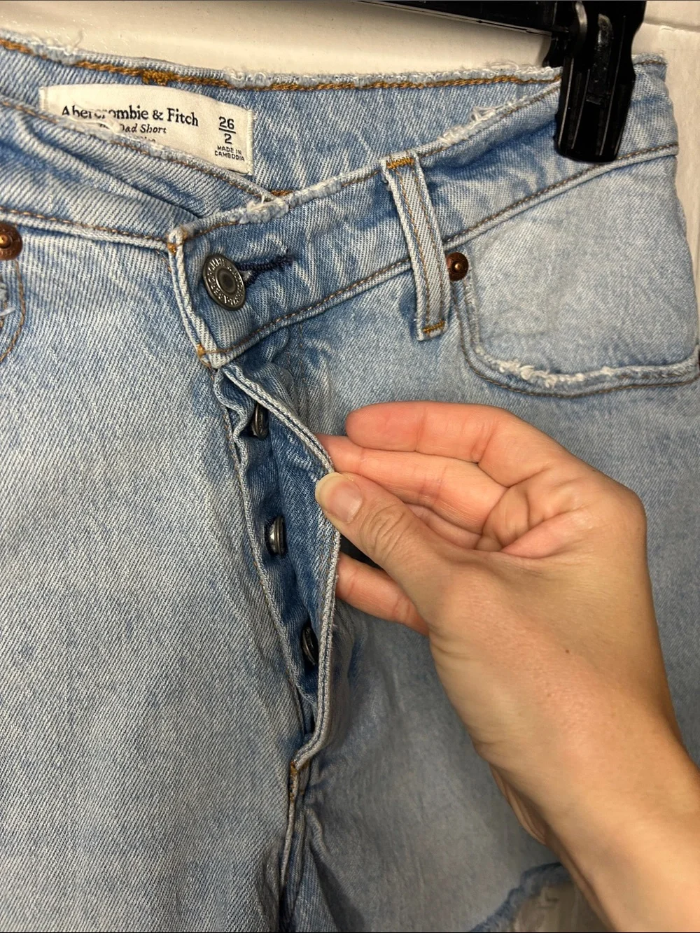 Abercrombie & Fitch light wash
