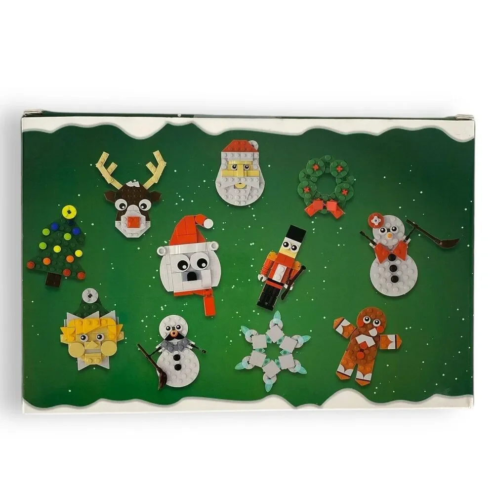 Nubee Merry Christmas Building Block Ornament Set 382pcs‎ LC7413Y01 New C72Q