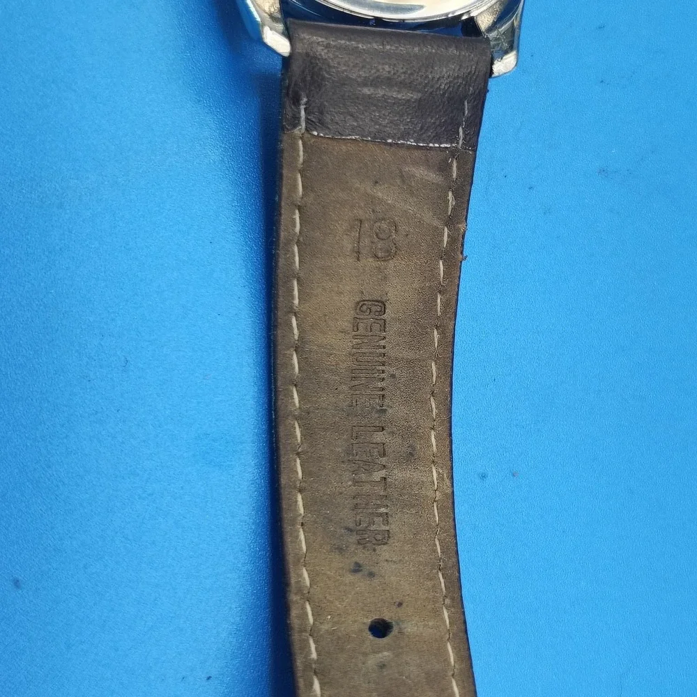 Vintage 2008 Timex Indiglo Presidential Day/Date Two Tone 33mm Mens Quartz Watch