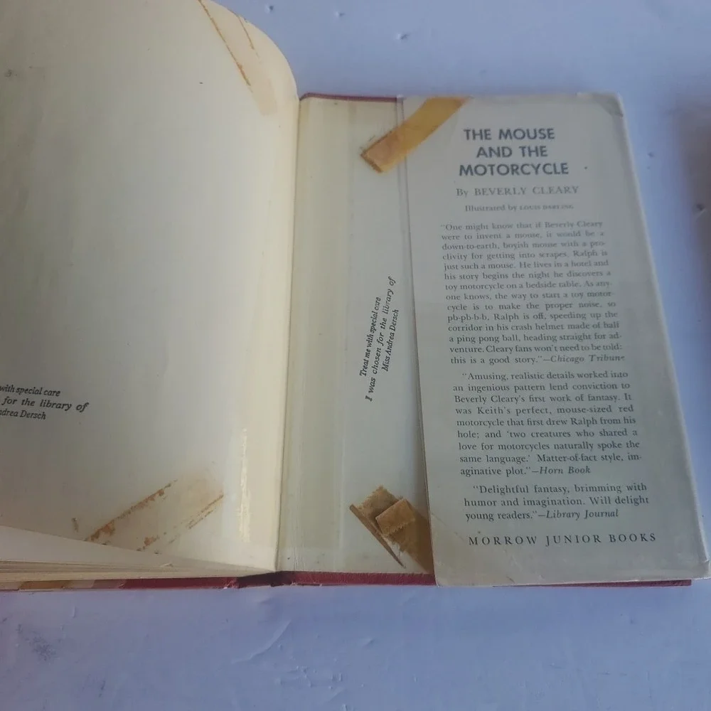 VTG‎ Mitch and Amy Beverly Cleary 1967 1st Ed HC DJ Ramona Forever Lot 2 Readers