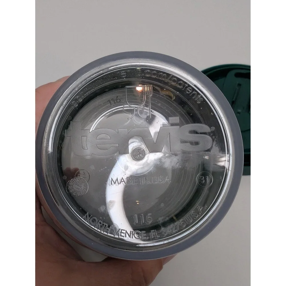 Tervis 16oz Insulated Tumbler Dark Green Gold‎ Marble Malachite Travel Cup w Lid