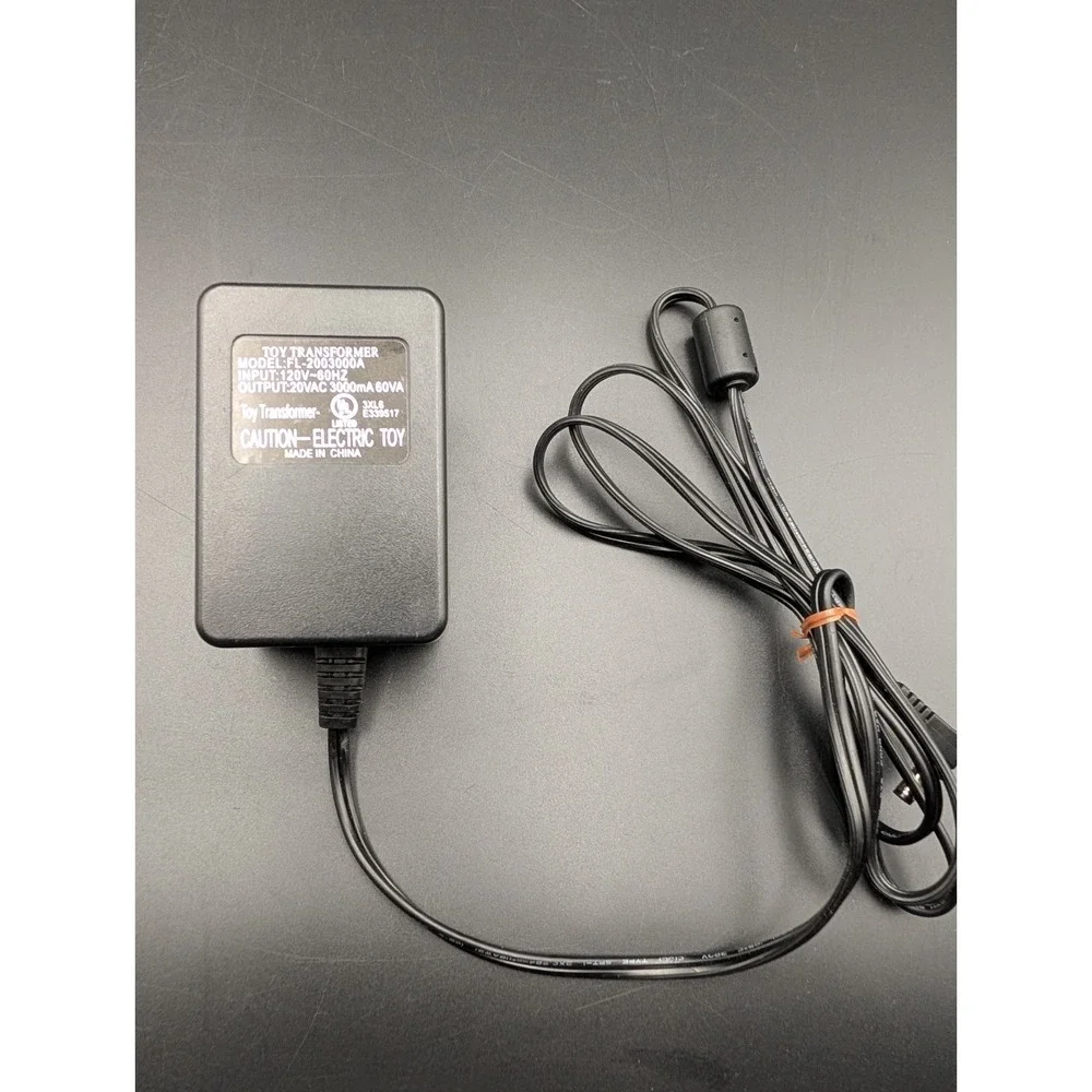 Power Adapter Toy Transformer FL-2003000A 20VAC 3000mA 60VA INPUT 120V-60HZ