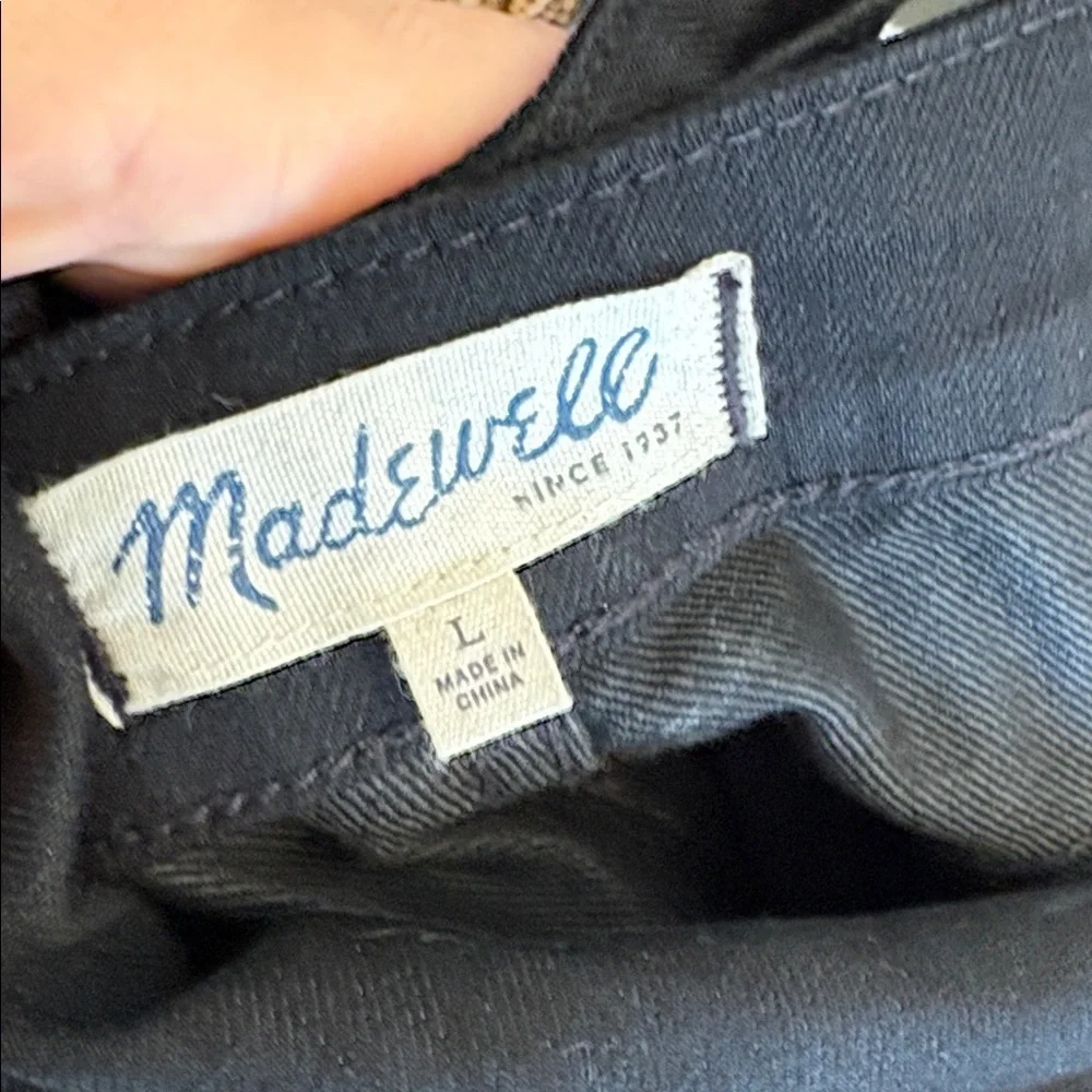 Madewell denim cross