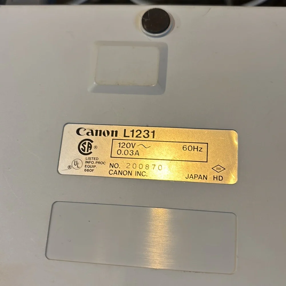 Canon works perfectly
