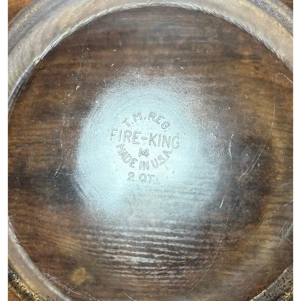 Fire King this casserole