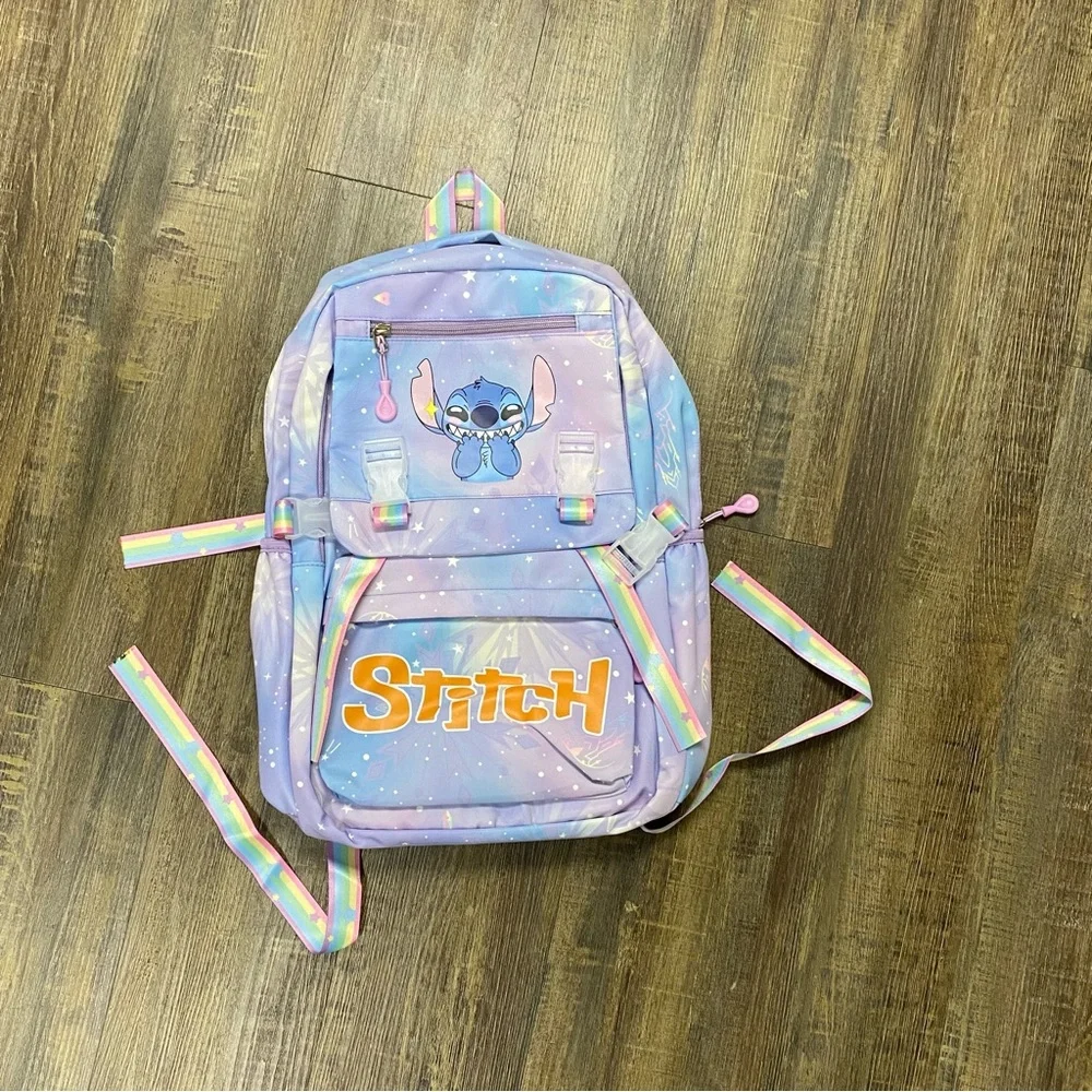 Stitch Kids‎ Backpack - Purple New