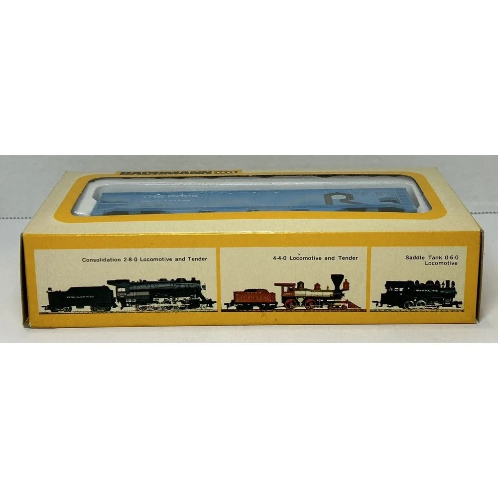 Bachmann‎ HO Scale #1029 42' Open Quad Offset Hopper Rock Island EUC