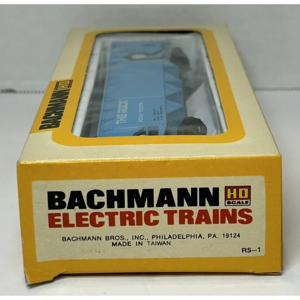 Bachmann‎ HO Scale #1029 42' Open Quad Offset Hopper Rock Island EUC