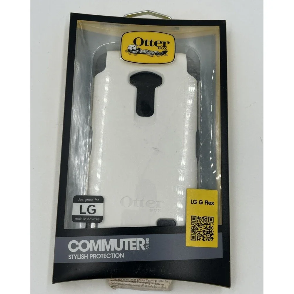 NEW Otterbox LG G Flex White Commuter Series Case Smart Phone Protection cover