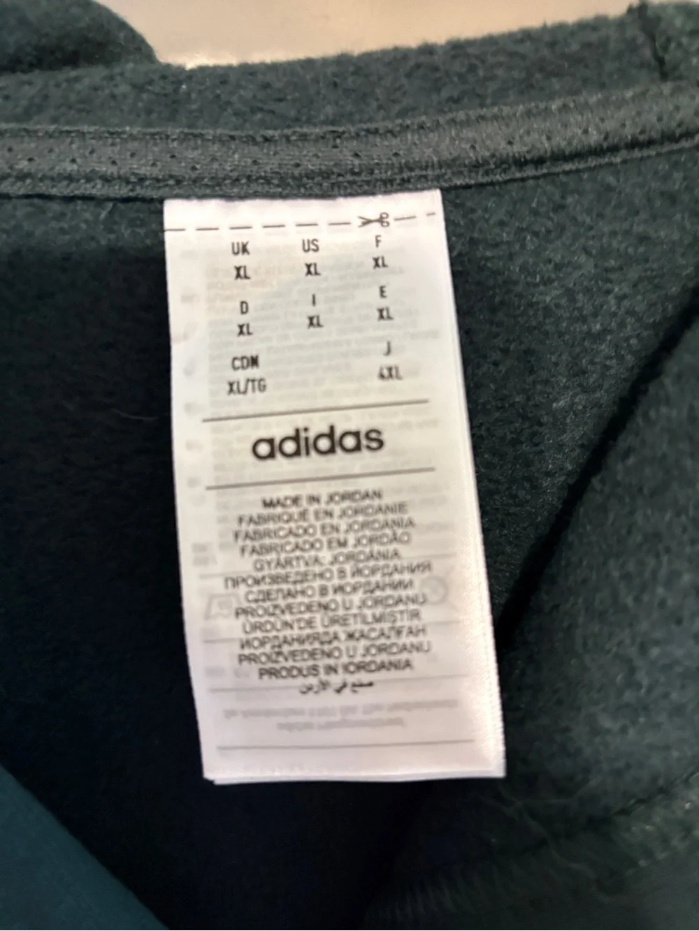 adidas crewneck hoodie