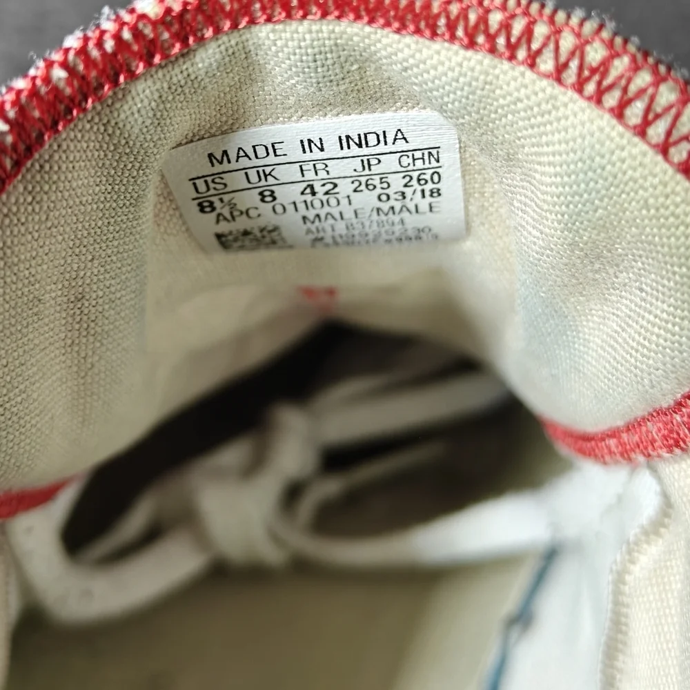 adidas canvas size details
