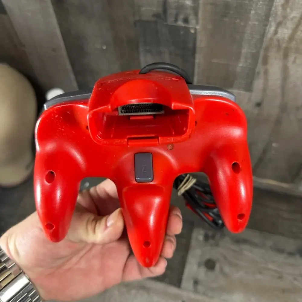 Nintendo 64 Red Controller OEM N64