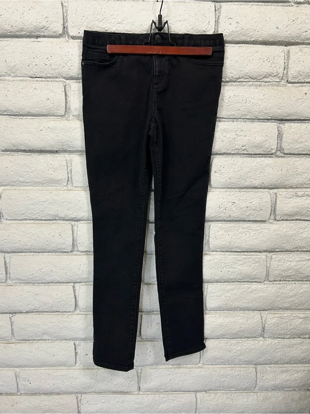 Lands' End Kids Black Skinny Jeans Girls Size 16