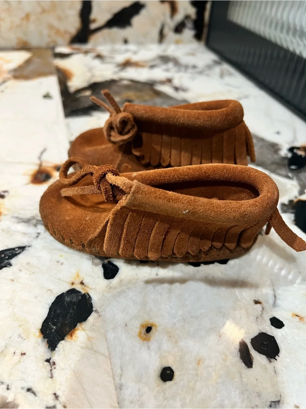 Minnetonka classic suede