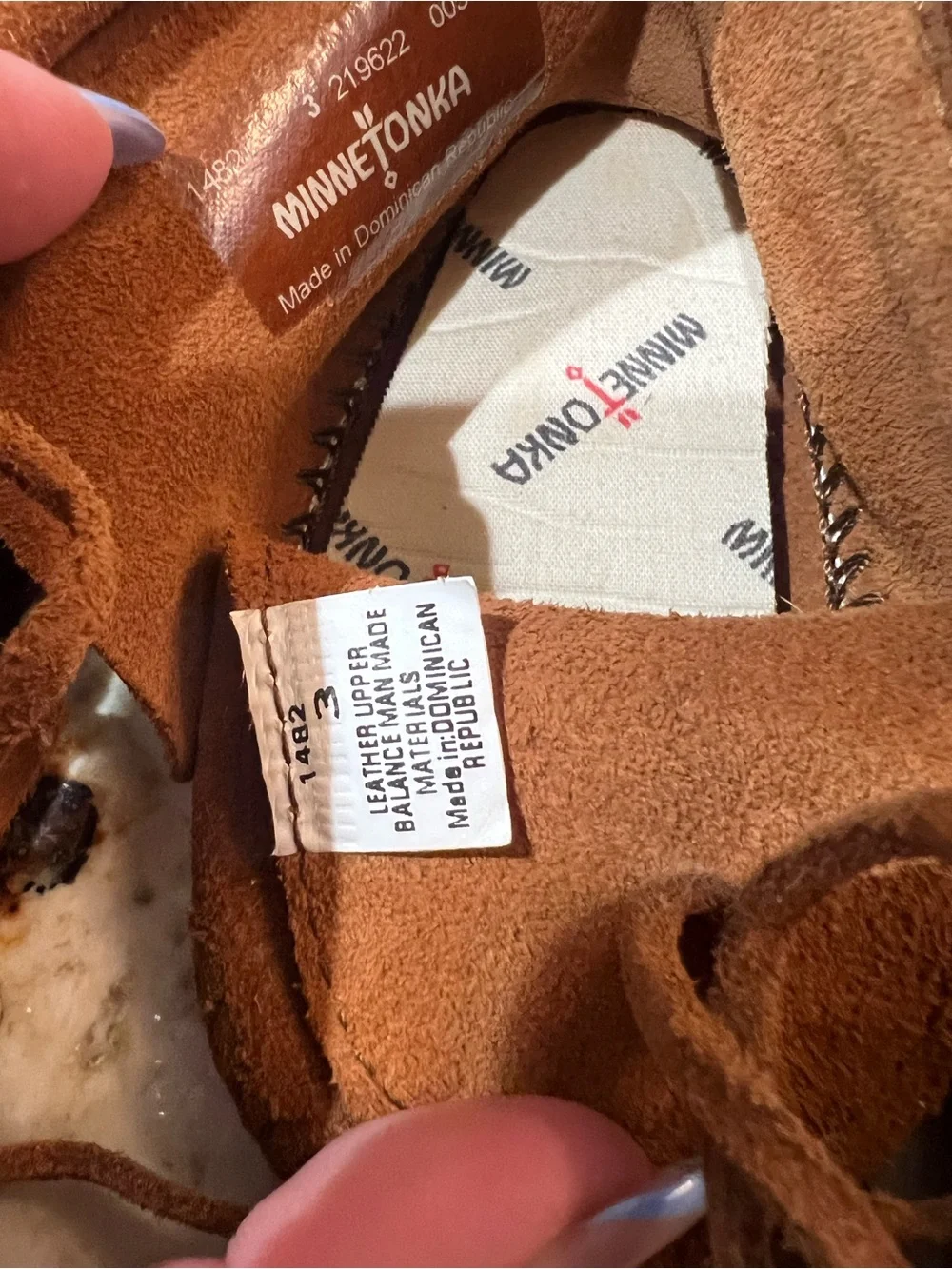 Minnetonka classic suede