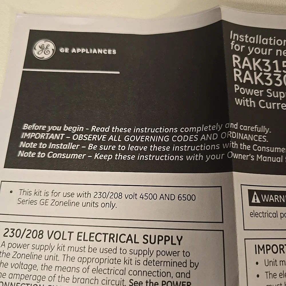 Georg Roth ge appliance