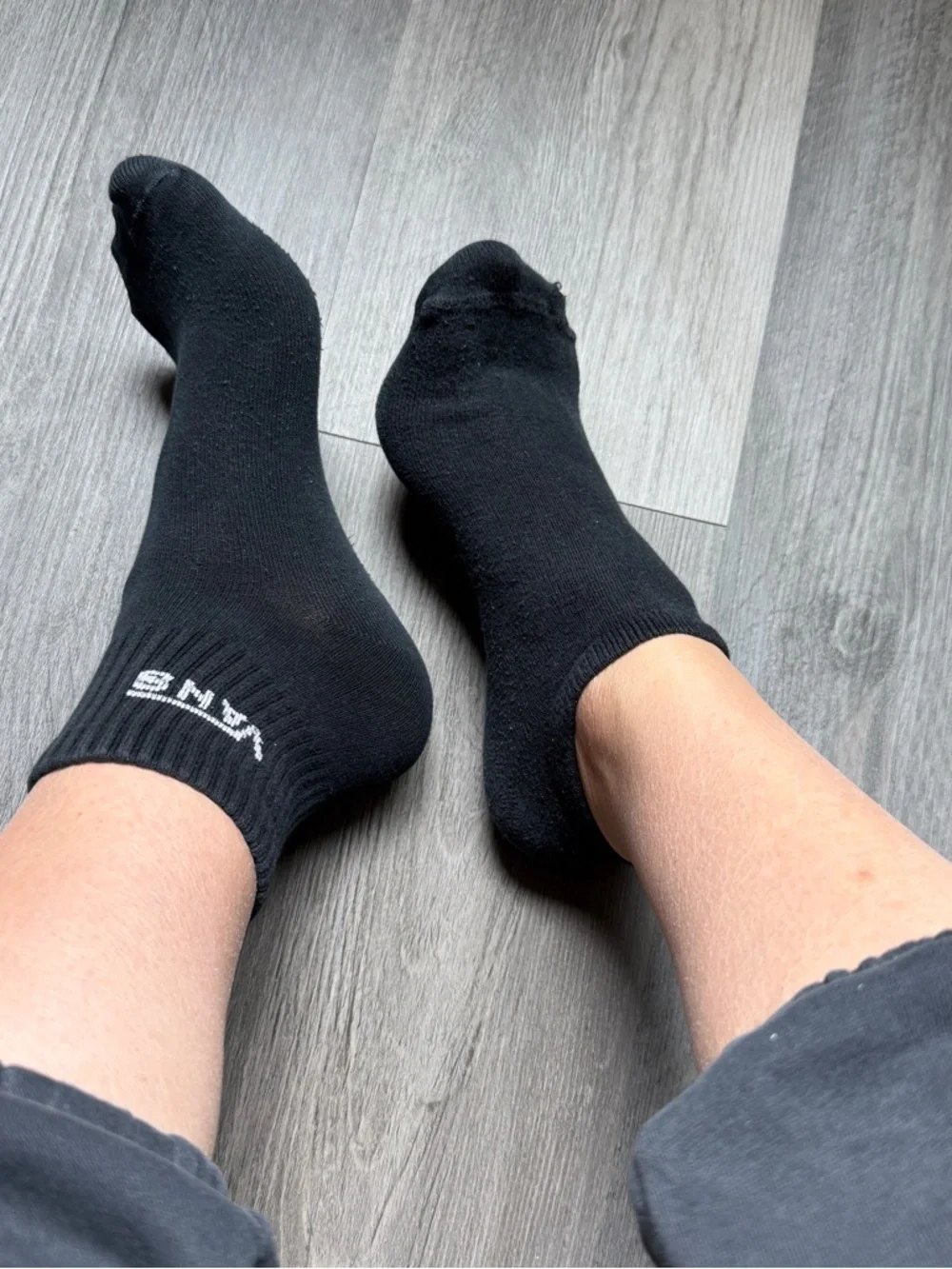 Vans plain black