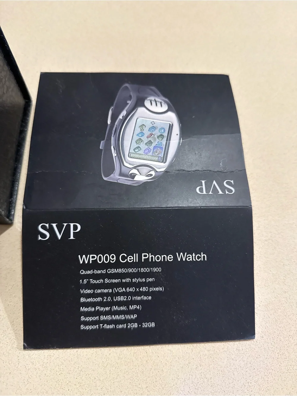 N/A smartwatch black