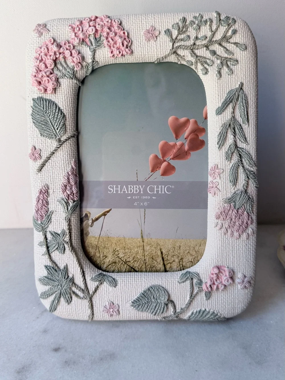 Shabby Chic embroidered floral