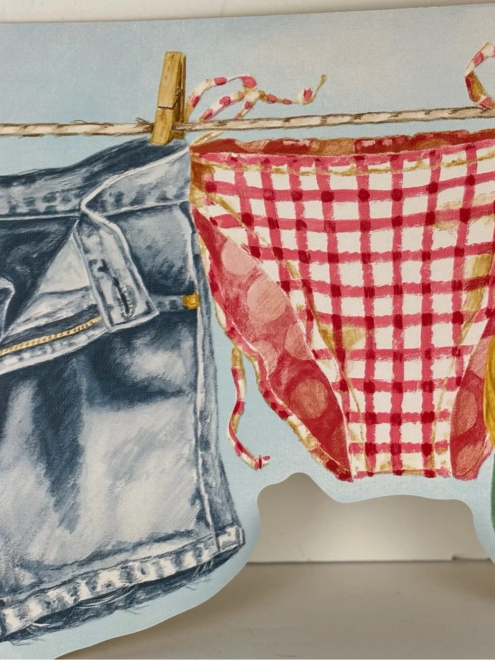 Vintage YORK Wallboarder-Clothline/Beach/Americana(2) Rolls