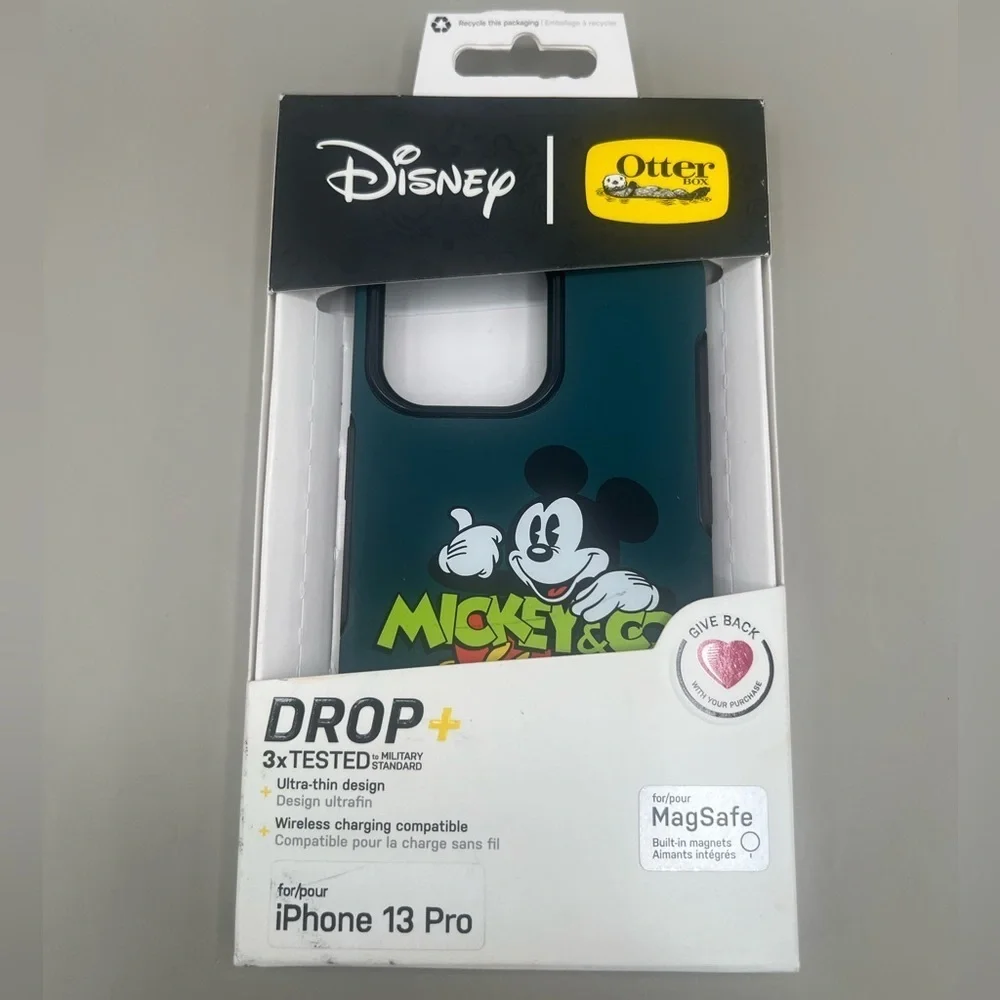 OTTER BOX Disney MICKEY MOUSE & CO. Drop+Ultra Thin Symmetry iPhone 13 PRO Case