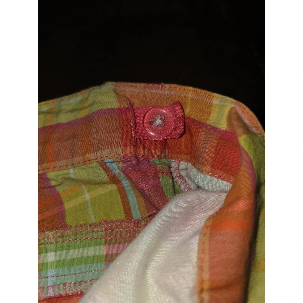 Gymboree outlet aloha‎ sunshine plaid shorts size 10