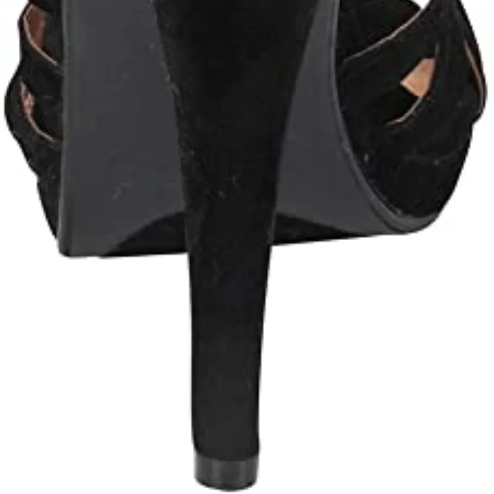 West Blvd New Pumps Gladiator High Heels Caged Lace Up Platform Shoes 10 Sexy!
