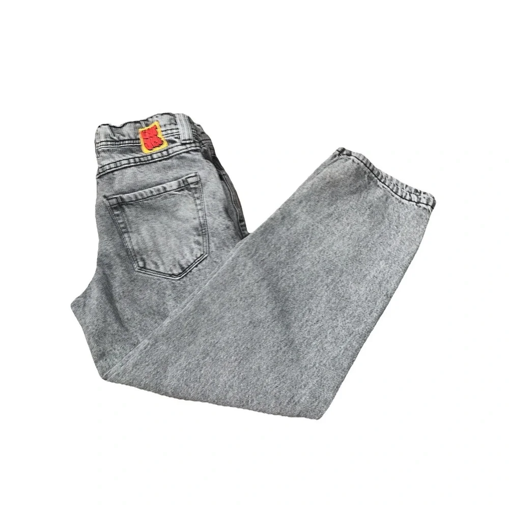 Empyre Jeans Loose Fit Grey Scramble Skate Kids 24 Baggy Skater Streetwear Punk