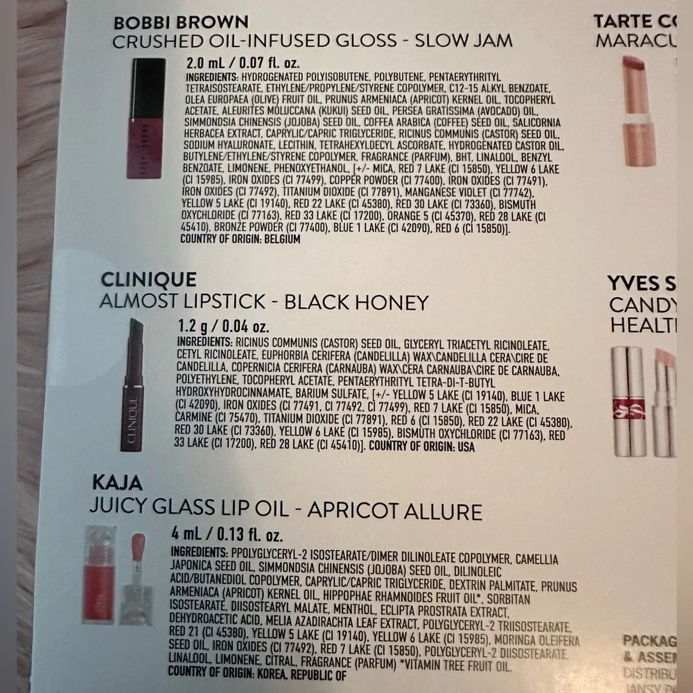 Bobbi Brown selection five
