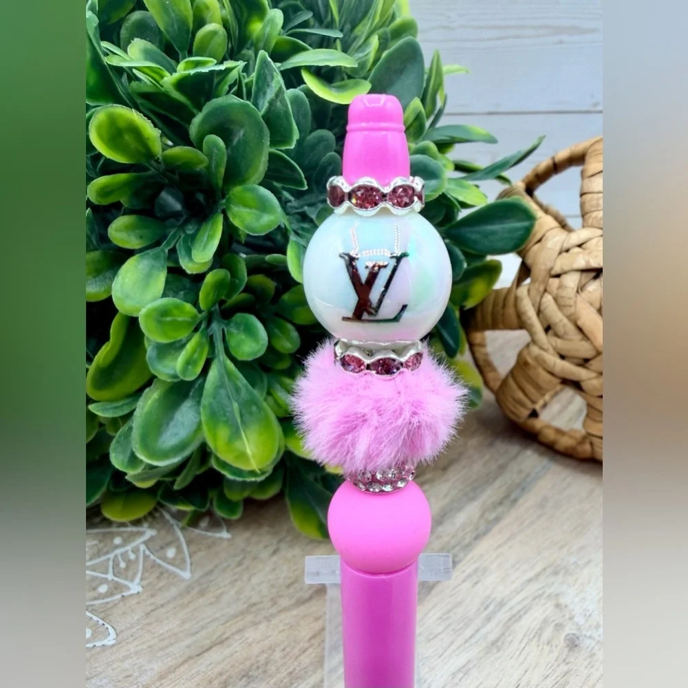 Designer Inspired Handmade Beaded Pen
