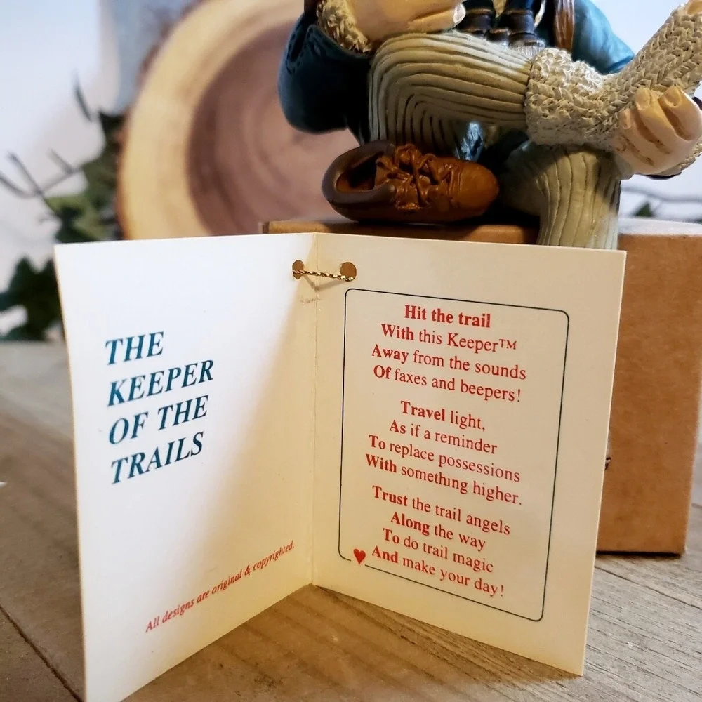 The‎ Keeper Of The Trails Mantle Desk or Shelf Figurine Shenandoah NIB