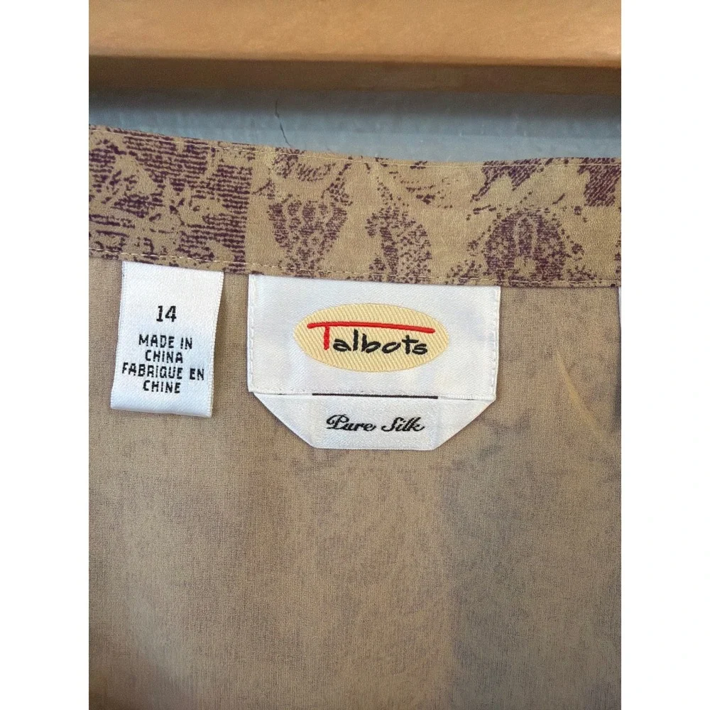 Talbots drape yourself