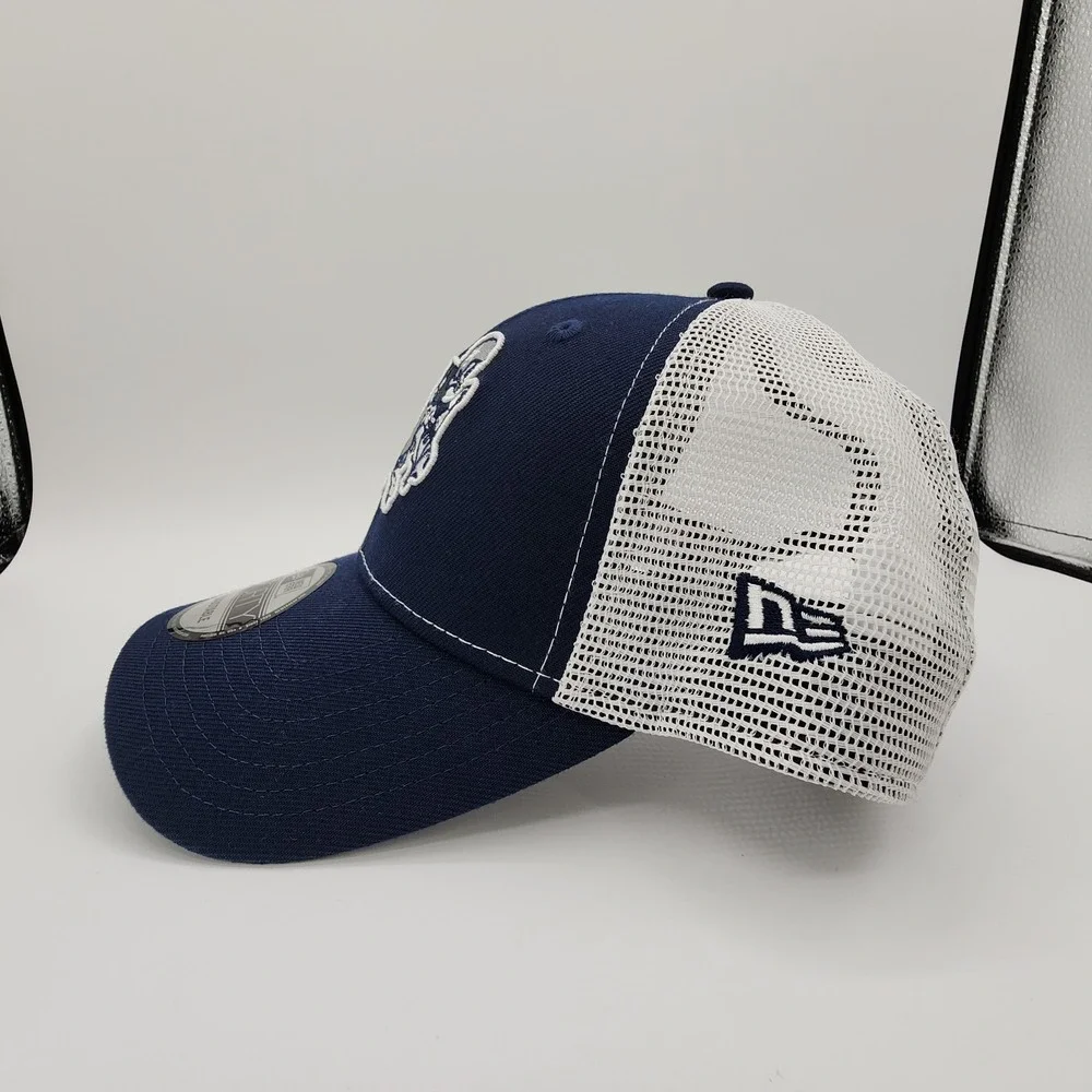 Dallas Cowboys Retro‎ Joe Hat New Era 9FORTY Blue Trucker Mesh Snapback Cap NEW