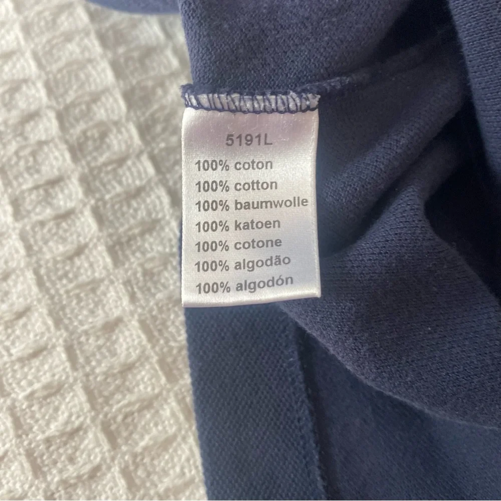 Lacoste navy blue short sleeve polo size 8 (3XL)
