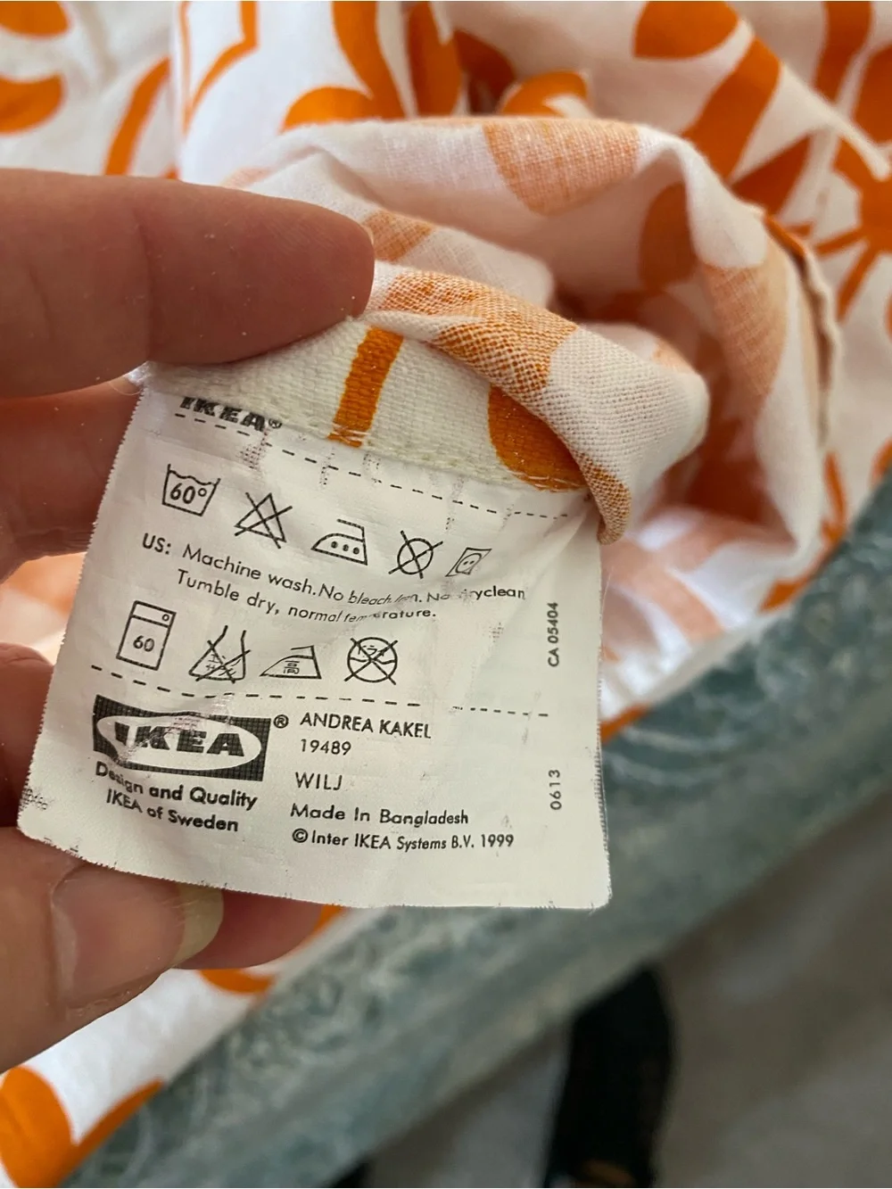 IKEA bold orange