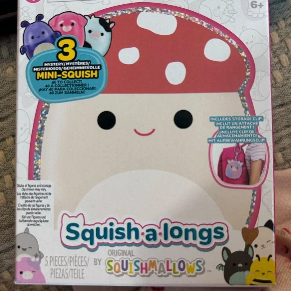 Squishmallows collect includes your