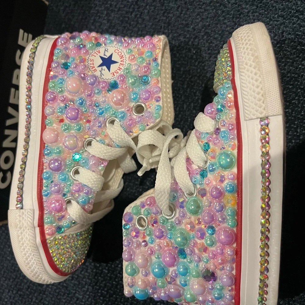 Converse Multicolor Beaded‎ High Tops