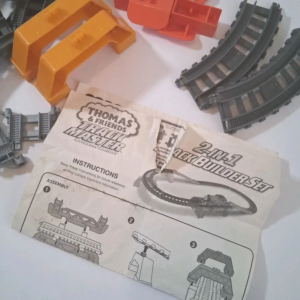Thomas and Friends Trackmaster 2-in-1 Track Builder Set! Plus Percy READ!