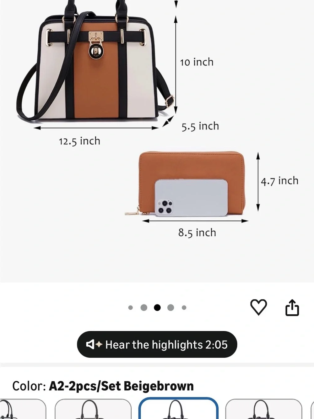 Qiyuer scratches offer satchel