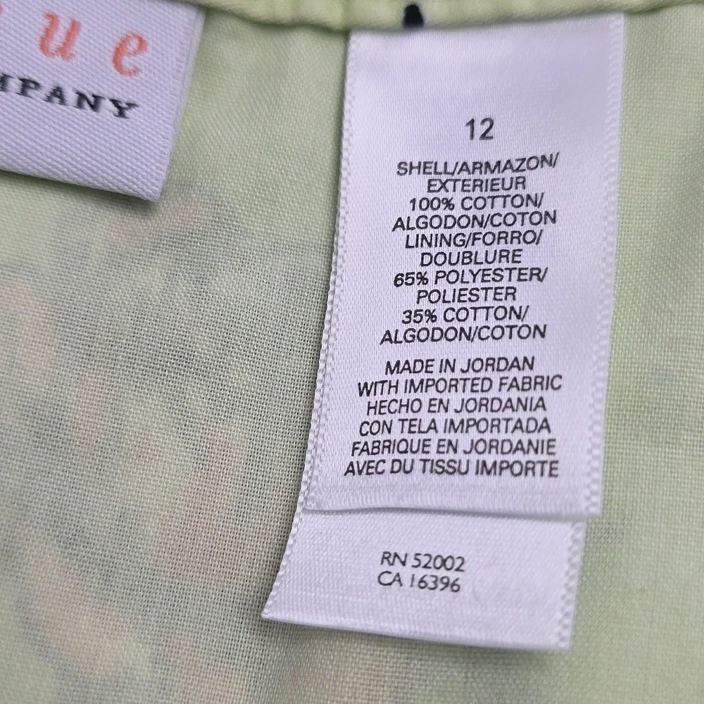 pink measurements cotton