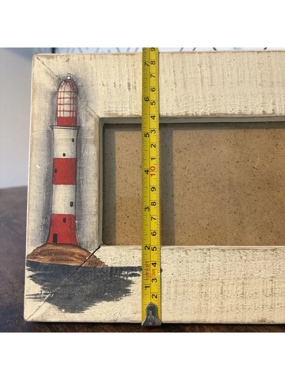 Coastal Beach House Picture Frame Set Nautical Lighthouse Shells Airbnb Decor