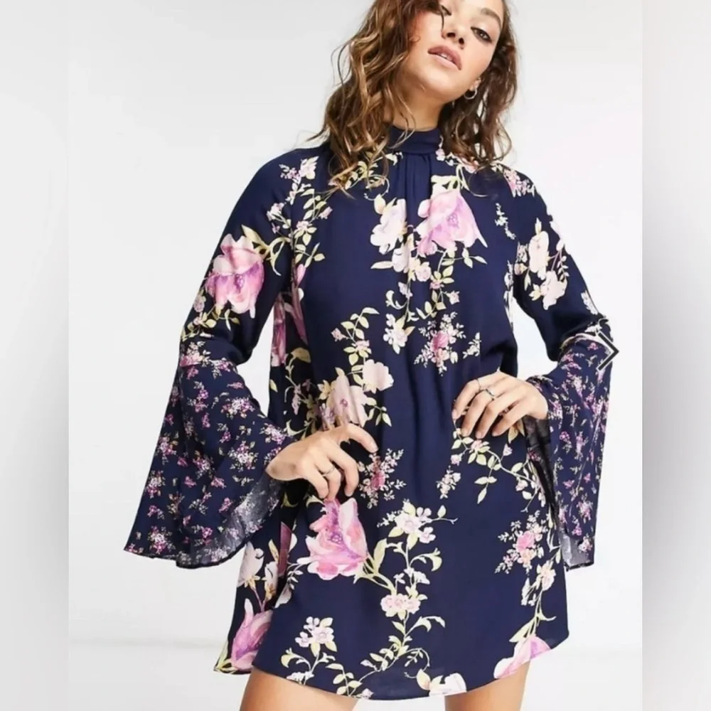 Free People Tate Floral‎ Tunic Dress