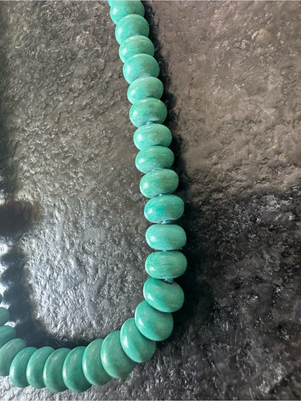NWOT Tuckernuck Turquoise and Coral Asymmetrical Necklace