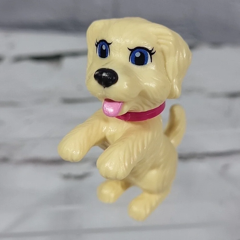 Barbie Dogs Puppy With Dog Food Accessories Strolling Dog Not‎ Walking