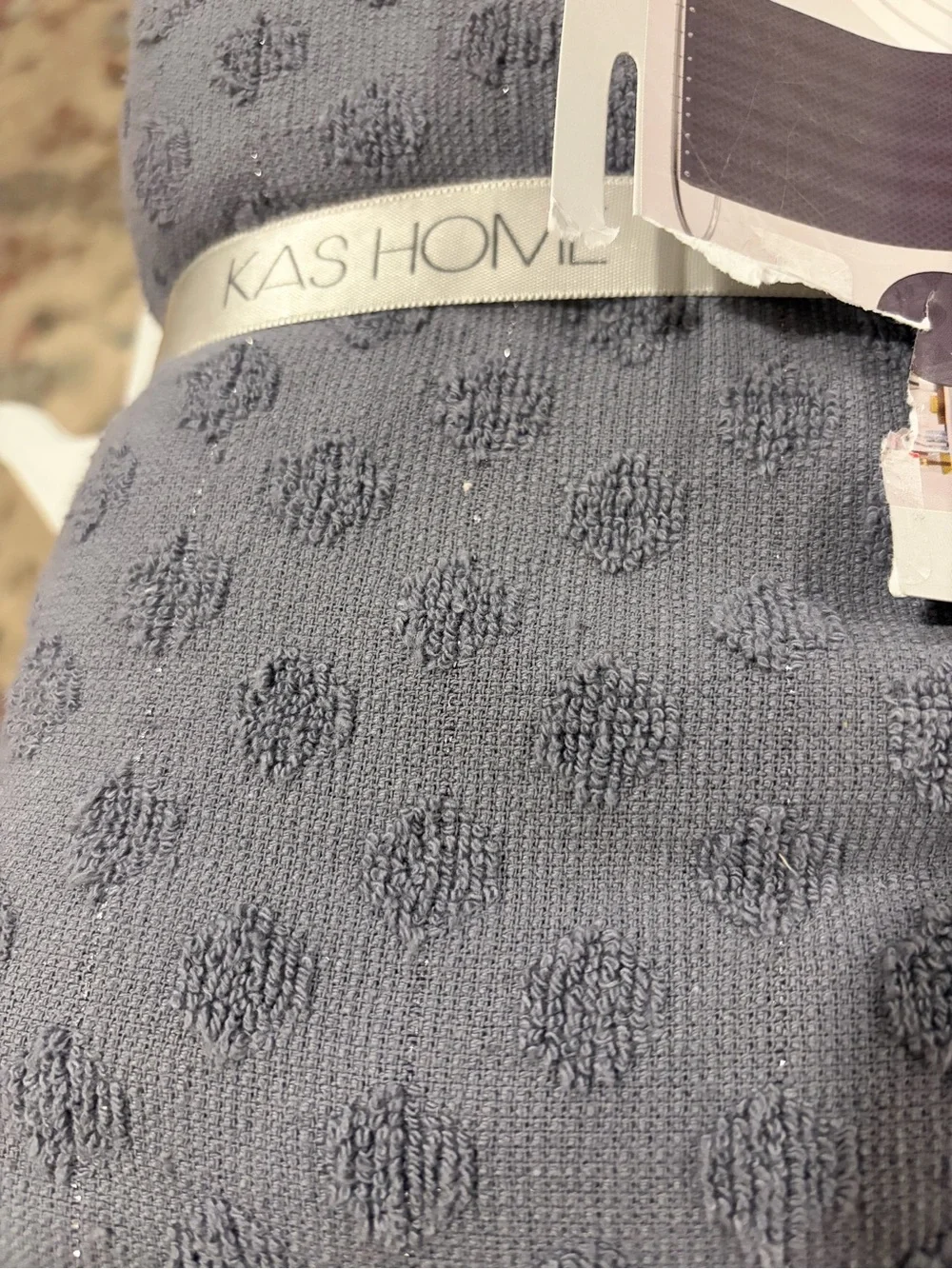 kas home gray cotton