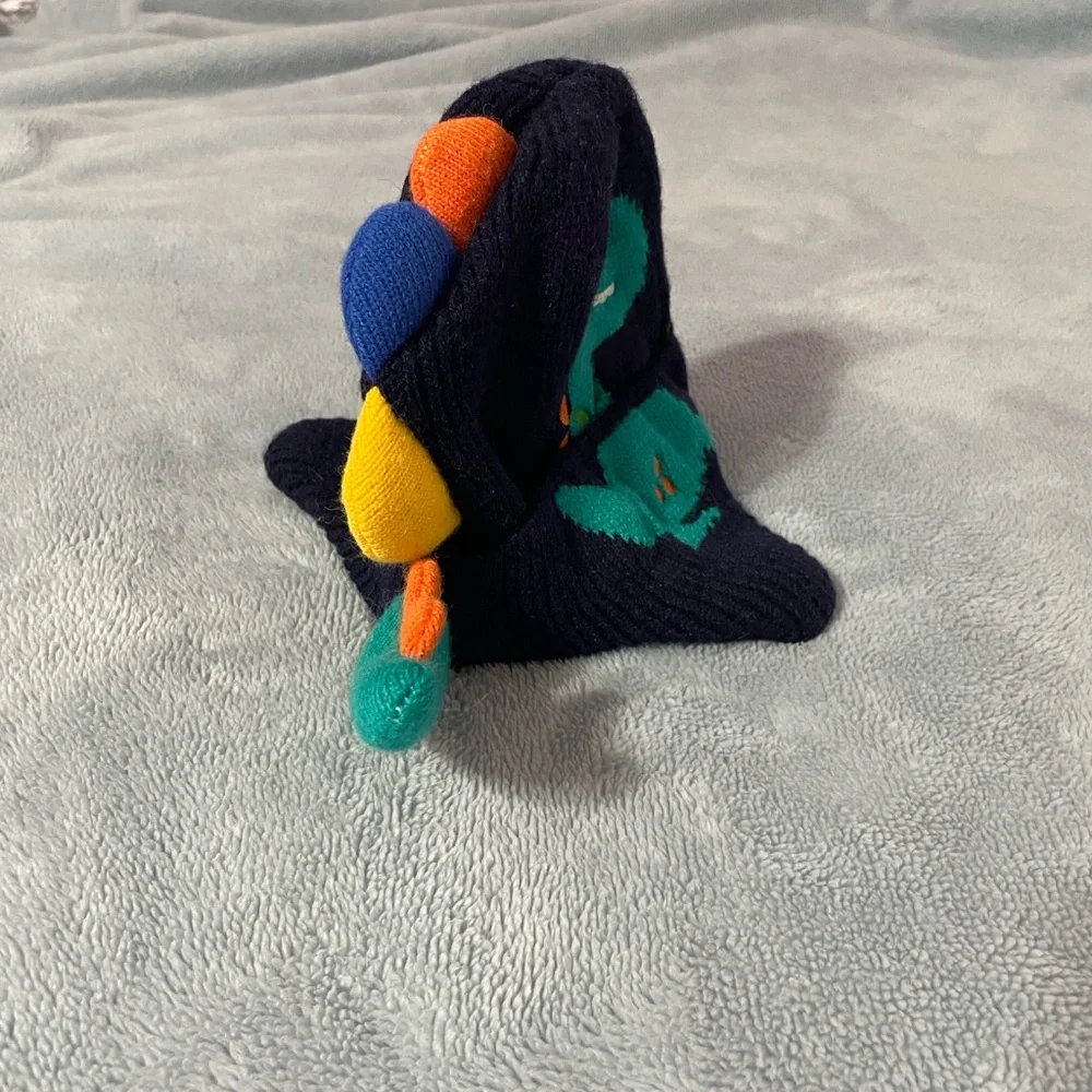 Kids Dinosaur Knit Beanie Hat