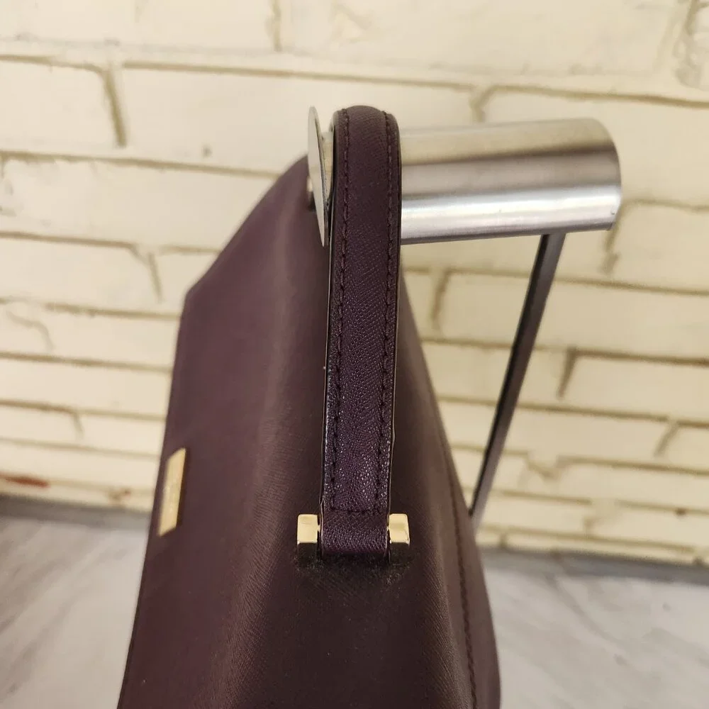 Euc Kate Spade Lilah Laurel Way Burgandy Leather Crossbody Bag