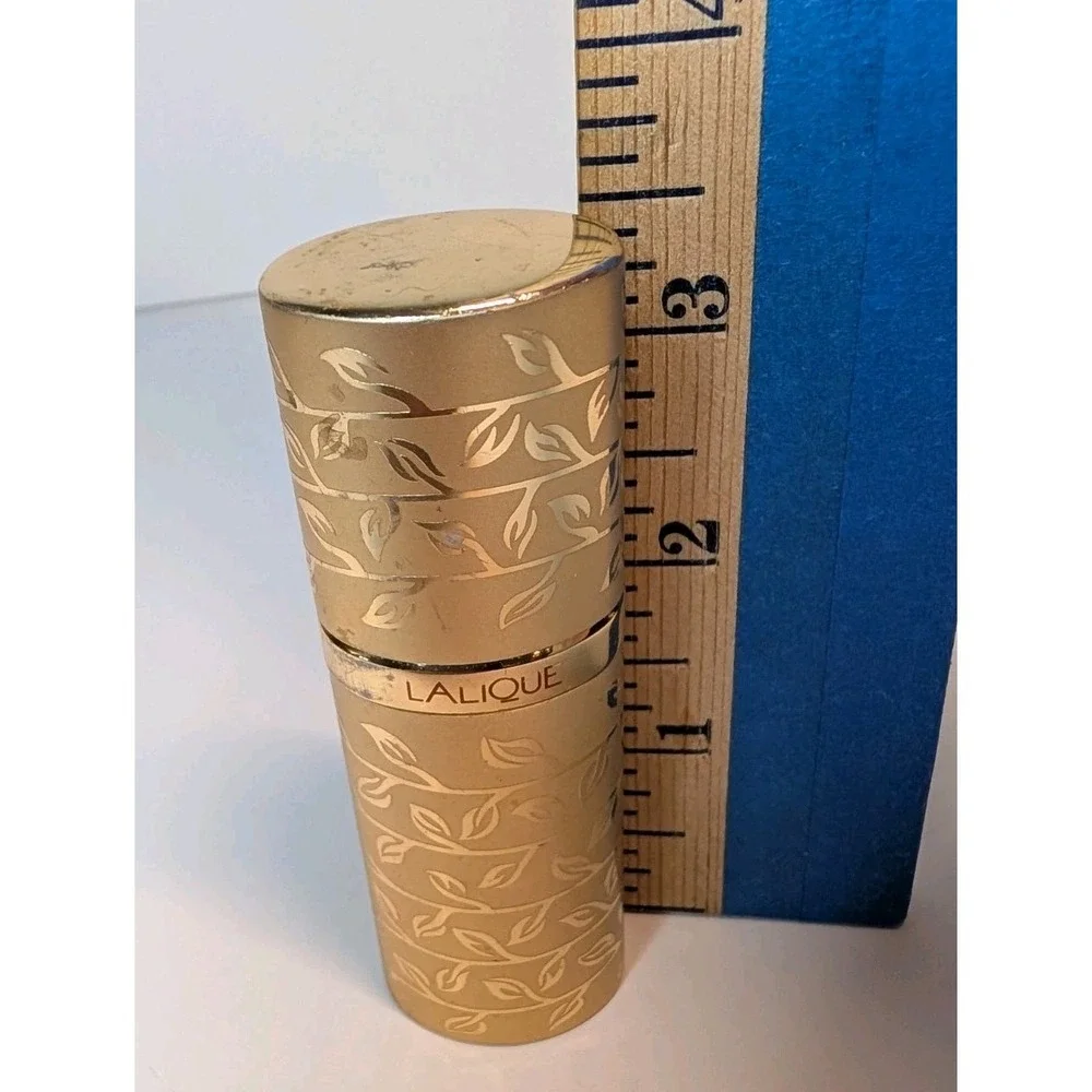 Rare Vintage 1992 Lalique Paris‎ Goldtone Travel Purse Spray 10ml – Vintage