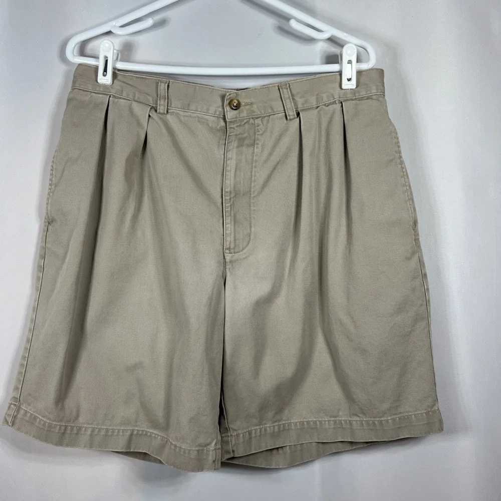 Polo Ralph Lauren 100% Cotton‎ Tyler Short Khaki Golf Preppy Size 36
