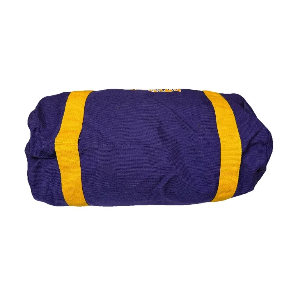 Vintage Uphill Down UW Washington Huskies University Duffle Bag Gym Bag 3j